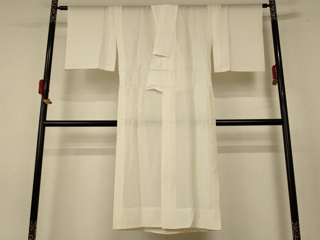 平和屋着物＊夏物 長襦袢 絽 鳥の子色 正絹 逸品 AABE2709jd