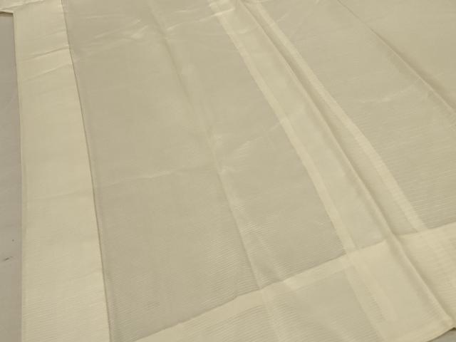 平和屋着物＊夏物 長襦袢 絽 鳥の子色 正絹 逸品 AABE2709jd