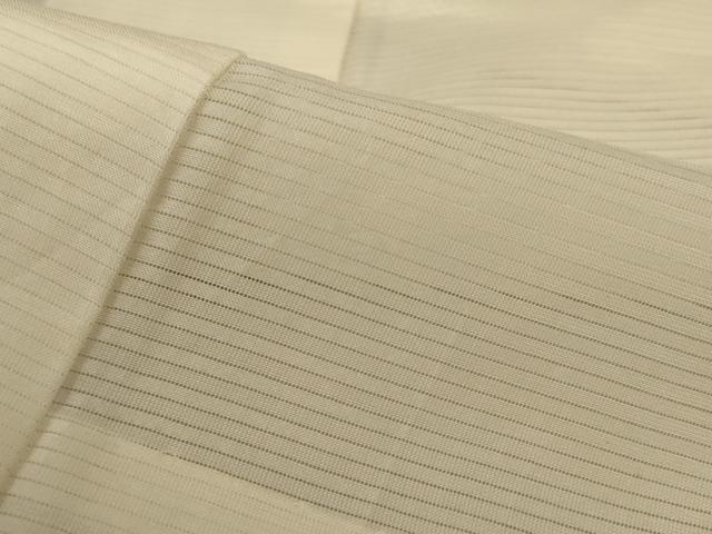 平和屋着物＊夏物 長襦袢 絽 鳥の子色 正絹 逸品 AABE2709jd