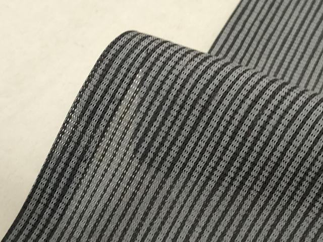 平和屋着物＊夏物 小紋 絽 縞 正絹 逸品 AABE2713jd