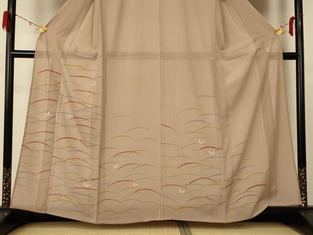 平和屋着物＊夏物 訪問着 絽 芝文 正絹 逸品 AABE2719jd