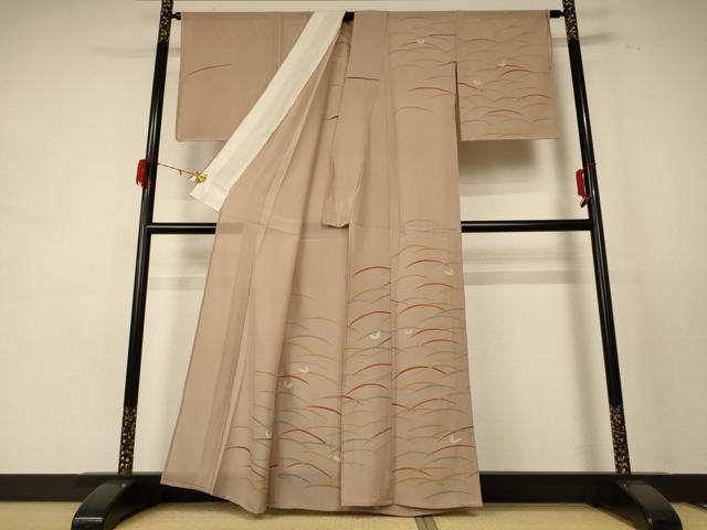 平和屋着物＊夏物 訪問着 絽 芝文 正絹 逸品 AABE2719jd