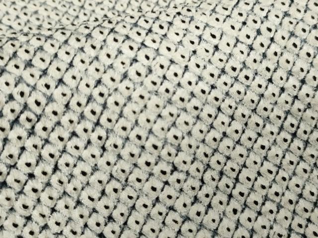 平和屋着物●本疋田絞り　小紋　総絞り　正絹　逸品　AABE2730cs