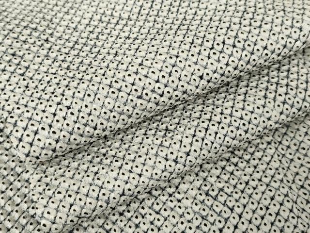 平和屋着物●本疋田絞り　小紋　総絞り　正絹　逸品　AABE2730cs