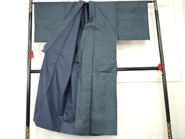 平和屋着物●男性　本場大島紬　アンサンブル　100亀甲　総詰め　正絹　逸品　AABE2768cs