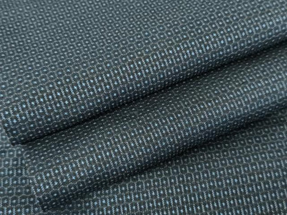 平和屋着物●男性　本場大島紬　アンサンブル　100亀甲　総詰め　正絹　逸品　AABE2768cs