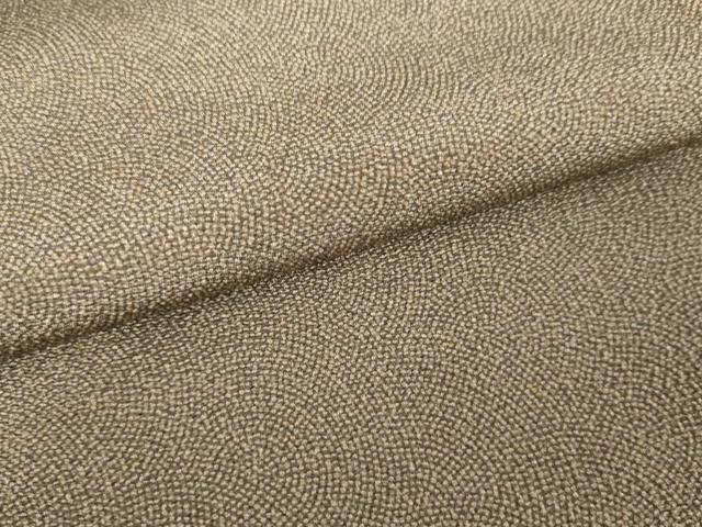 平和屋着物●江戸小紋　鮫小紋柄　鬼しぼ縮緬　正絹　逸品　AABE2821cs