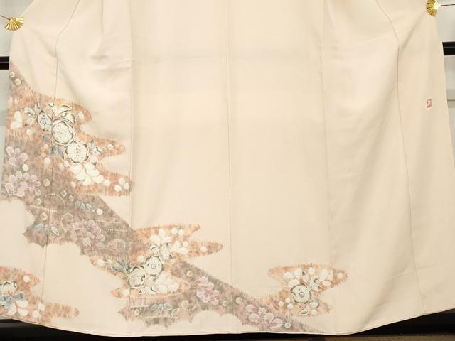 平和屋着物●十日町 名門 滝泰謹製 色留袖 絞り 辻が花 正絹 逸品 AABE2880cs
