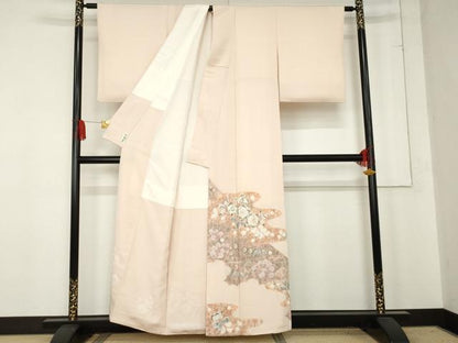 平和屋着物●十日町 名門 滝泰謹製 色留袖 絞り 辻が花 正絹 逸品 AABE2880cs