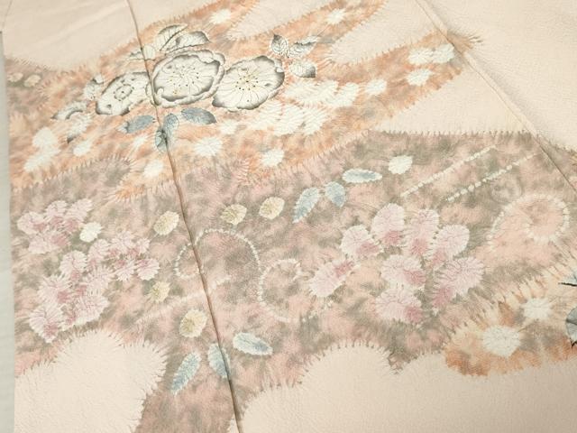 平和屋着物●十日町 名門 滝泰謹製 色留袖 絞り 辻が花 正絹 逸品 AABE2880cs