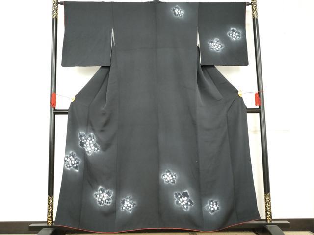 平和屋着物●訪問着　絞り　舞花文　暈し染め　さが美扱い　正絹　逸品　AABE2912cs 平和屋着物○訪問着 絞り 舞花文 暈し染め さが美扱い 正絹 逸品