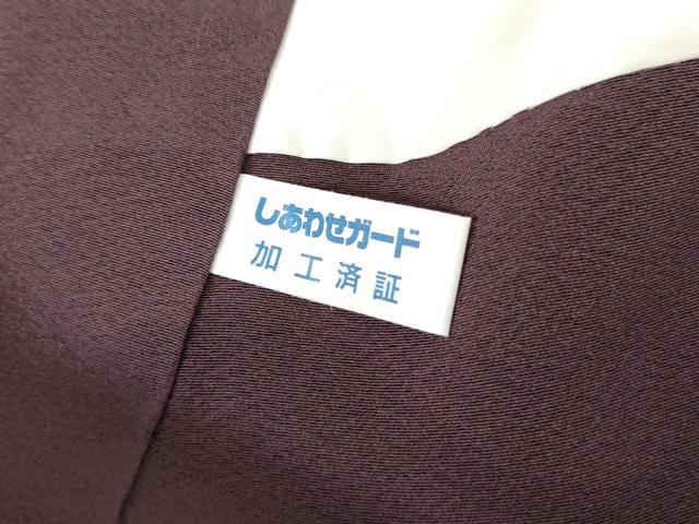 平和屋着物○染色作家 林淳一 訪問着 絞り 竹屋町刺繍 色紙花