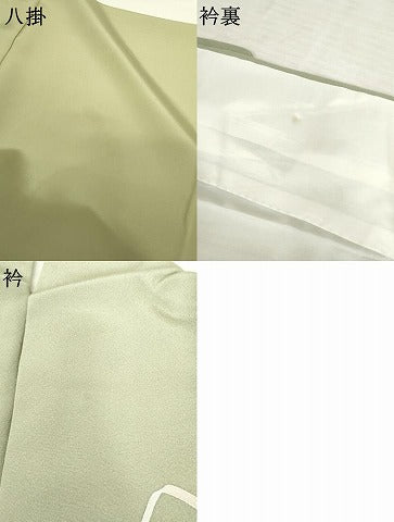 平和屋着物●訪問着 友禅 作家物 枝花文 正絹 逸品 AABE2919cs