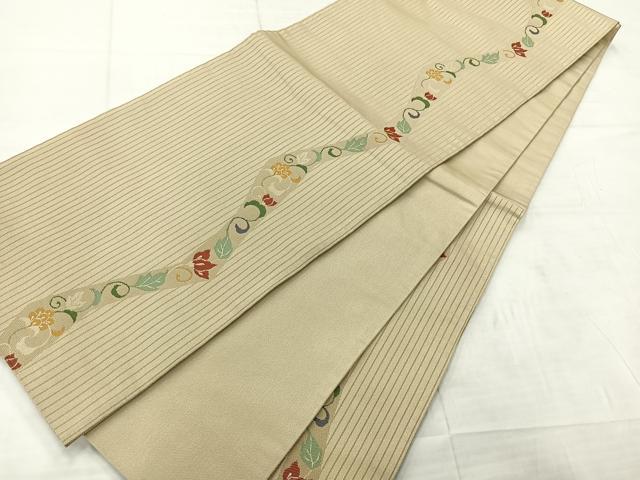平和屋着物◎六通柄京袋帯　花唐草文　AABE3155uk