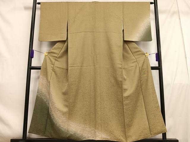 平和屋着物■訪問着　作家物　霞文　暈し染め　正絹　逸品　AABE3276oa