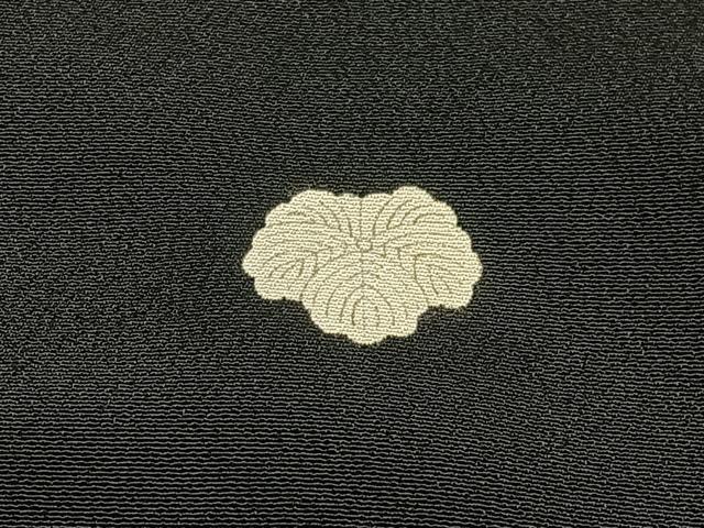 平和屋着物■豪華黒留袖 駒刺繍 草花文 金彩 正絹 逸品 AABE3312oa