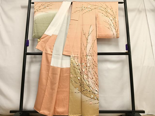 平和屋着物○前田仁仙 仁仙更紗 訪問着 鳥獣正倉院