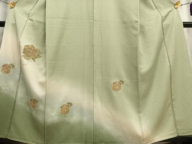 平和屋着物□訪問着 中国三大刺繍 スワトウ刺繍 汕頭刺繍 総刺繍