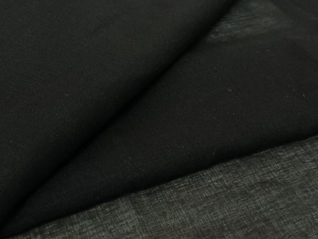 平和屋着物▽道中着　スリーシーズン　春夏秋　塵除け　紗　暗黒色　黒地　ロング丈　洗える着物　AABE3367jh