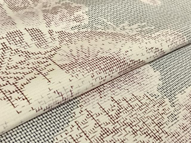 平和屋着物▽本場大島紬 単衣 風景文 正絹 逸品 AABE3375jh