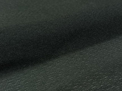 平和屋着物▽男性 黒紋付 スリーシーズン 春夏秋 塵除け 暗黒色 正絹 逸品 AABE3380jh