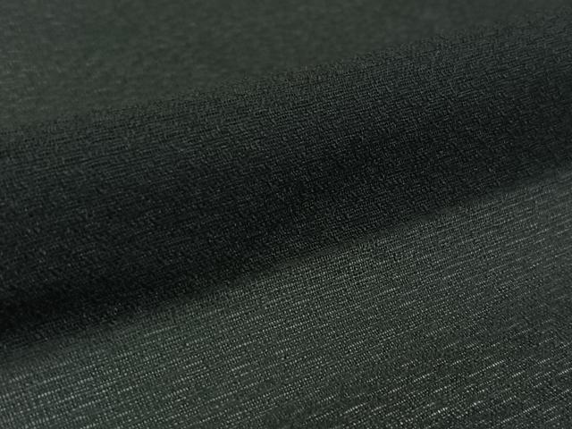 平和屋着物▽男性 黒紋付 スリーシーズン 春夏秋 塵除け 暗黒色 正絹 逸品 AABE3380jh