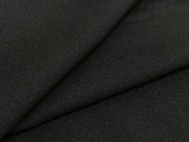 平和屋着物▽男性 黒紋付 スリーシーズン 春夏秋 塵除け 暗黒色 正絹 逸品 AABE3380jh