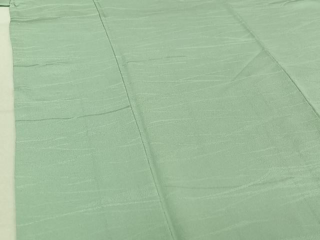 平和屋着物▽上質な色無地 単衣 芝地紋 瓶覗色 正絹 逸品 AABE3382jh
