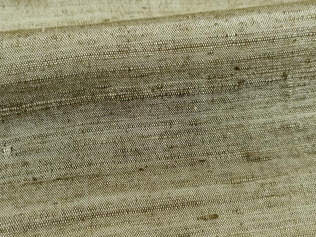 平和屋着物●上質な紬 横段霞文 正絹 逸品 AABE3478ck