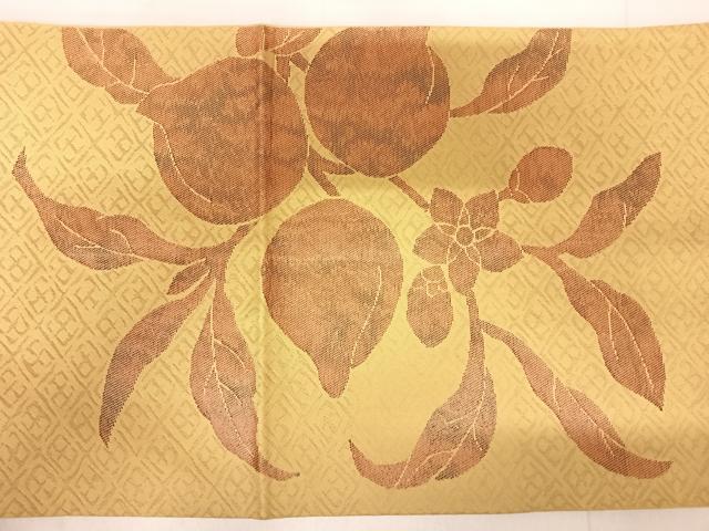 平和屋着物◎太鼓柄袋帯　成り物　正絹　逸品　AABE3502yx