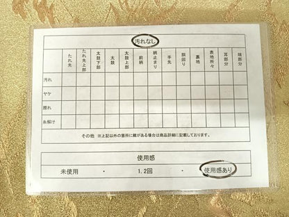 平和屋着物◎六通柄袋帯 風景文 金糸 正絹 逸品 AABE3566yx