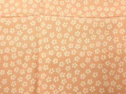 平和屋着物■長襦袢　無双仕立て　舞花文　正絹　逸品　AABE3726fw