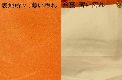 平和屋着物■上質な小紋　枝葉地紋　暈し染め　正絹　逸品　AABE3729fw