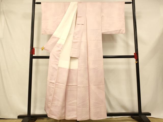 平和屋着物■色留訪問着　霞地紋　空五倍子色　暈し染め　正絹　逸品　AABE3739fw
