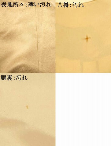 平和屋着物■訪問着　釣り人　暈し染め　正絹　逸品　AABE3746fw