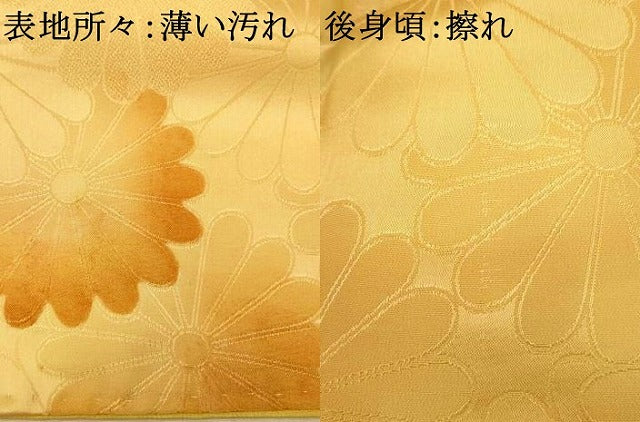 平和屋着物■上質な小紋　地紋起こし　菊尽くし文　暈し染め　正絹　逸品　AABE3810fw