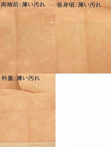 平和屋着物■長襦袢　無双仕立て　吉祥文様　正絹　逸品　AABE3834fw