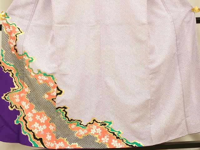 平和屋着物■訪問着 道長舞花文 金彩 胴抜き仕立て 洗える着物 AABE3880fw