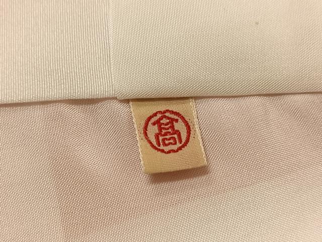 平和屋着物●訪問着 駒刺繍 松竹梅扇面花文 金彩 高島屋扱い 正絹 逸品 未使用 AABE3950ph
