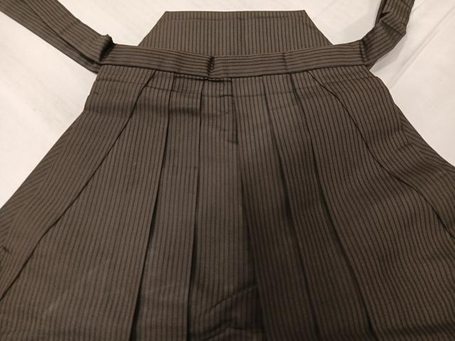 平和屋着物●男性 馬乗り袴 縞 正絹 逸品 AABE3975ph