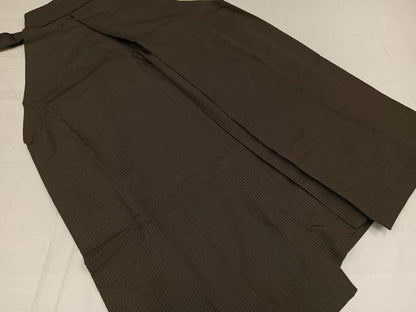平和屋着物●男性 馬乗り袴 縞 正絹 逸品 AABE3975ph