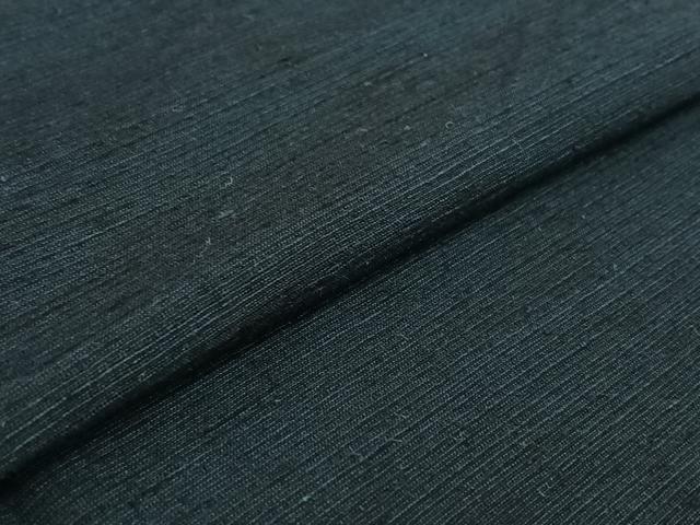 平和屋着物▽男性　紬　単衣　アンサンブル　横段文　正絹　逸品　AABE4006jh