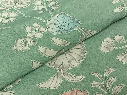 平和屋着物▽小紋 単衣 辻が花 洗える着物 AABE4009jh