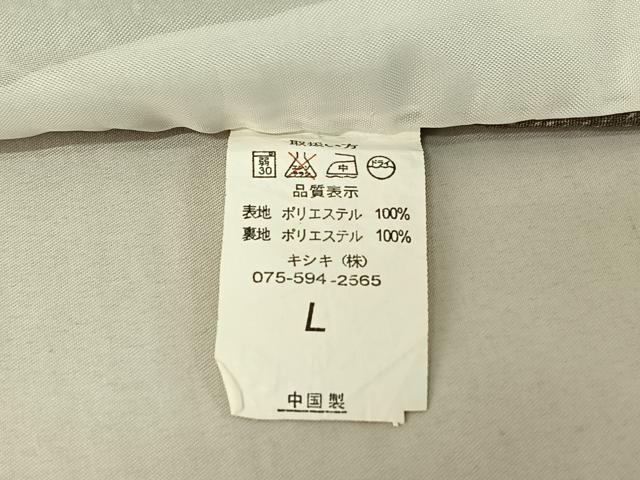 平和屋着物▽小紋 単衣 花唐草文 洗える着物 AABE4011jh