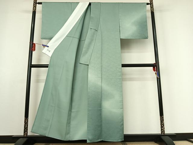 平和屋着物▽洗える最高級着物 ＜英＞はなぶさ謹製 訪問着 単衣 霞文 暈し染め 洗える着物 AABE4018jh