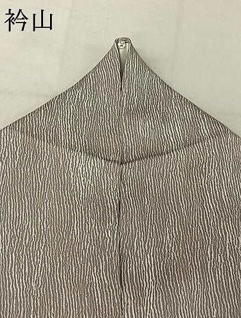 平和屋着物▽訪問着 単衣 亀甲文 金銀彩 正絹 逸品 AABE4091jh