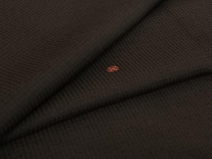 平和屋着物▽上質な小紋 単衣 丸文 正絹 逸品 AABE4092jh
