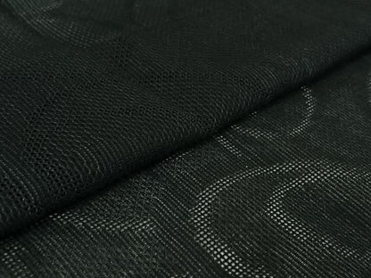 平和屋着物▽道行コート スリーシーズン 春夏秋 塵除け 暗黒色 三越扱い 正絹 逸品 AABE4096jh
