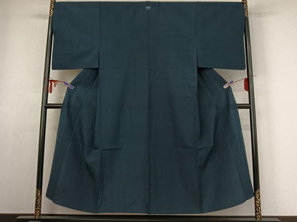 平和屋着物▽男性 小紋 単衣 横段文 AABE4100jh