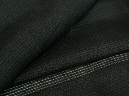 平和屋着物▽羽織 スリーシーズン 春夏秋 塵除け 暗黒色 正絹 逸品 AABE4109jh